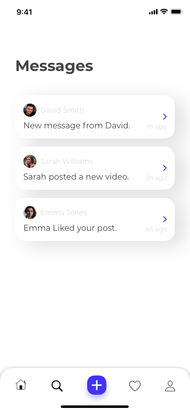 Instagram Redesign - image 9 - student project