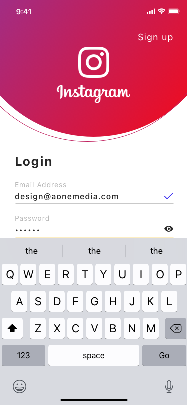 Instagram Redesign - image 8 - student project