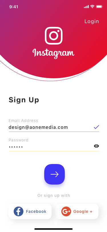Instagram Redesign - image 20 - student project