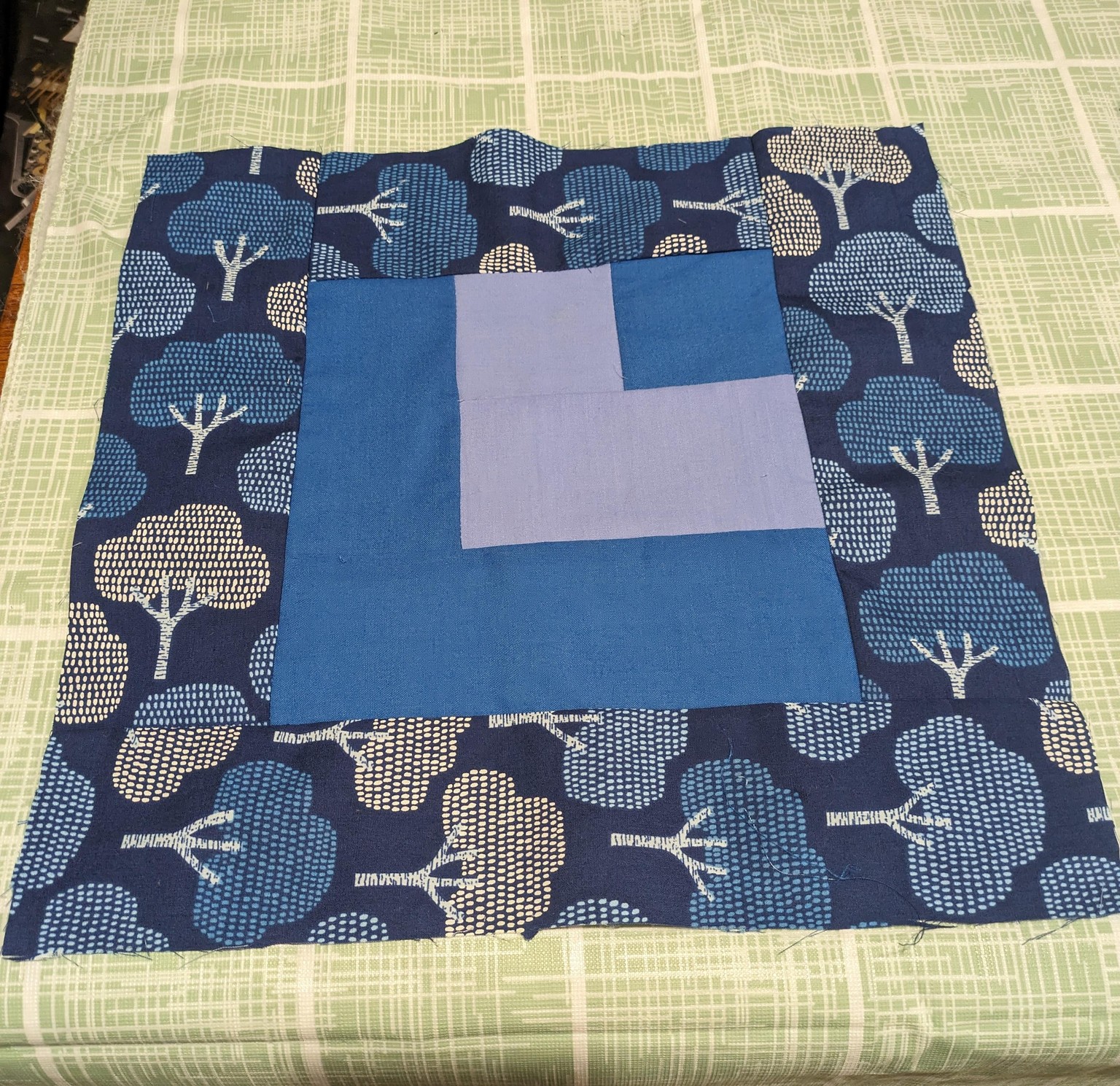 My first quilting block - image 1 - student project