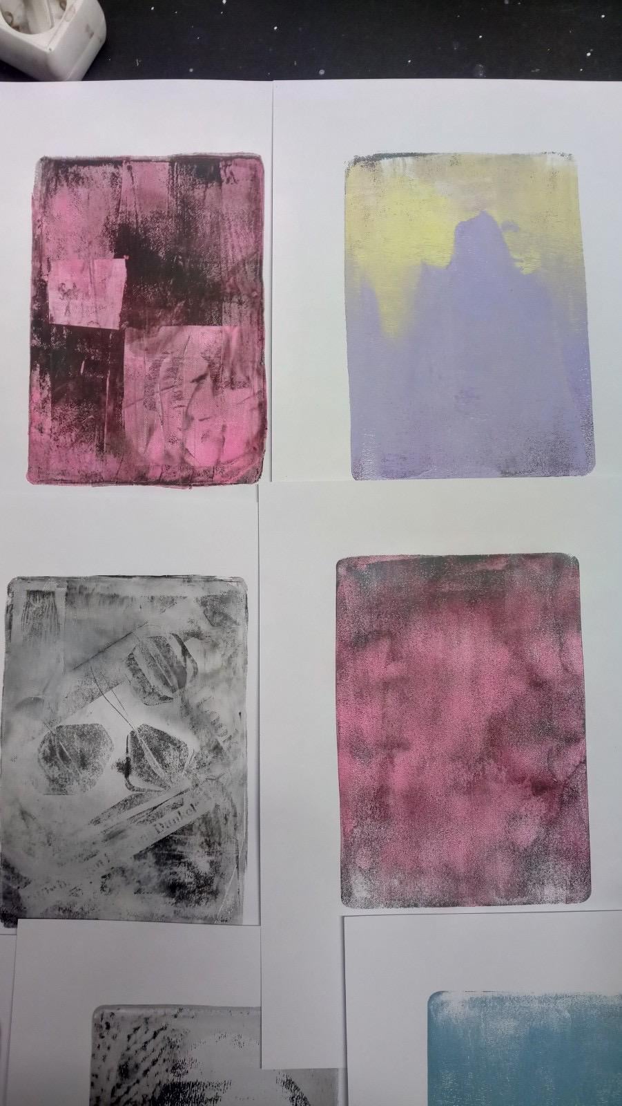 Gelliplate Art - image 1 - student project