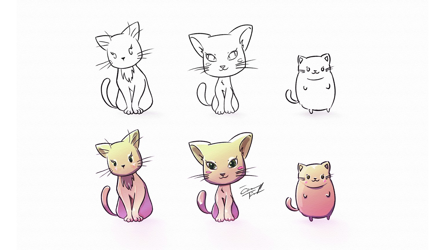 Cute Cats X3 - image 4 - student project