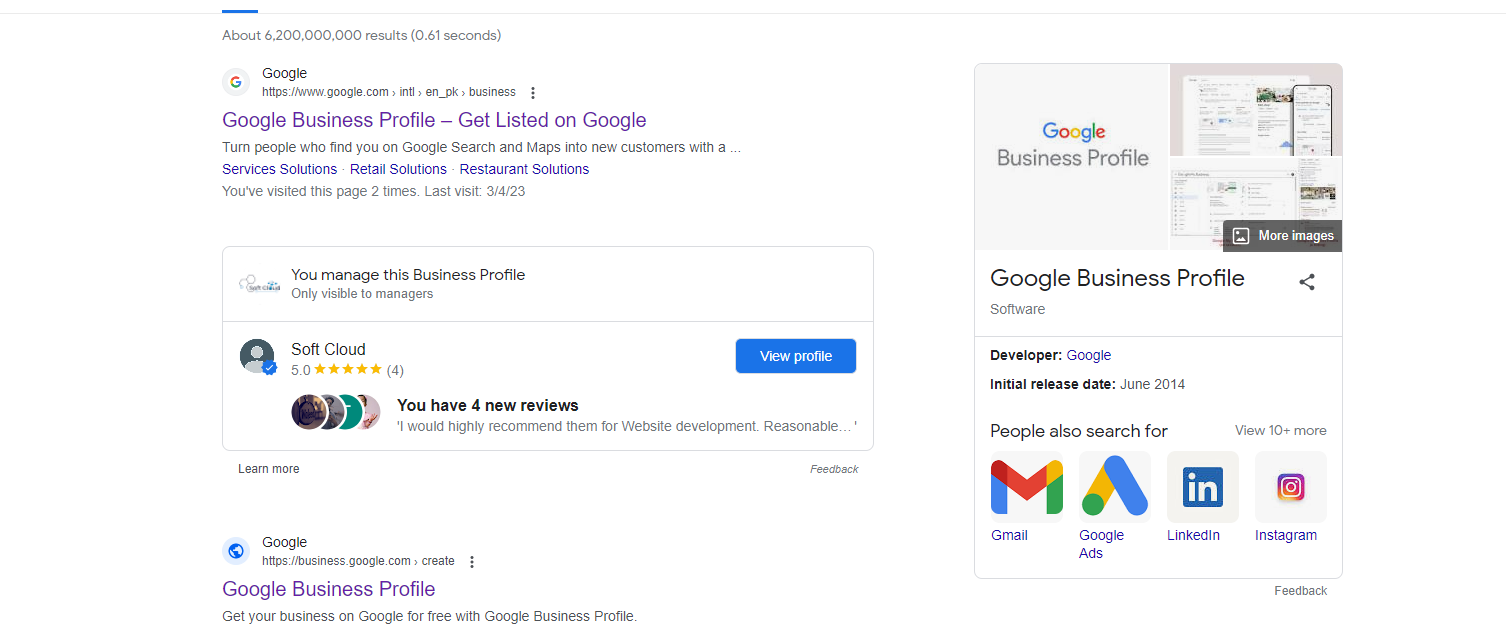 Google Business Profile - image 1 - student project