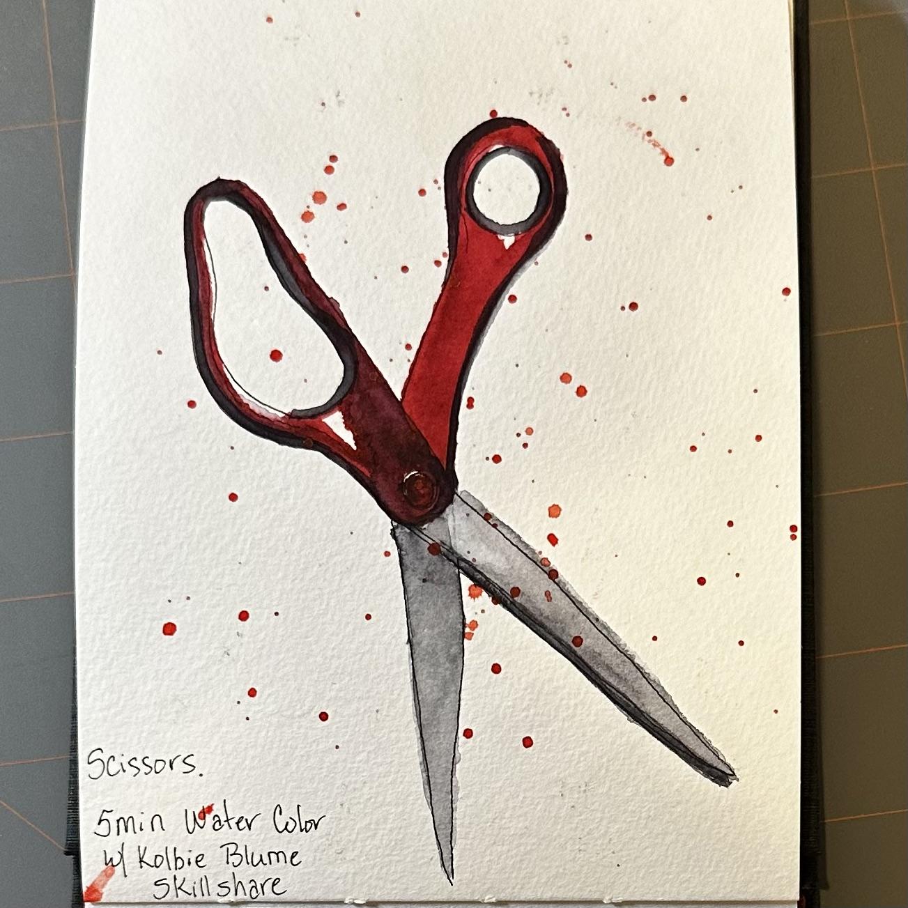 5 Minute Water Color Sketches - image 3 - student project