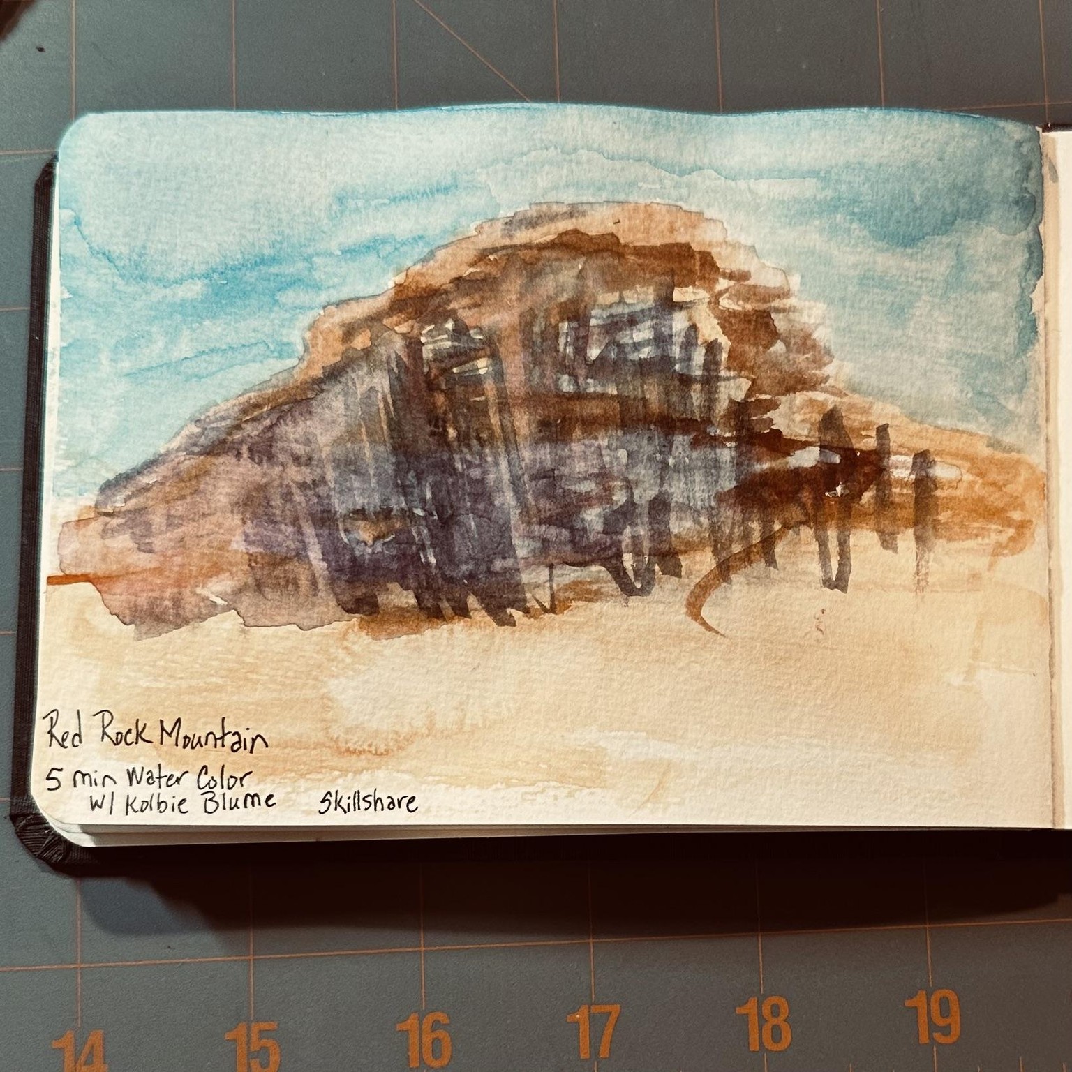 5 Minute Water Color Sketches - image 4 - student project
