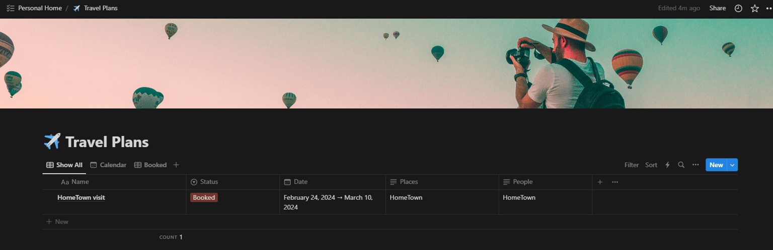 Getting started with Notion - image 2 - student project
