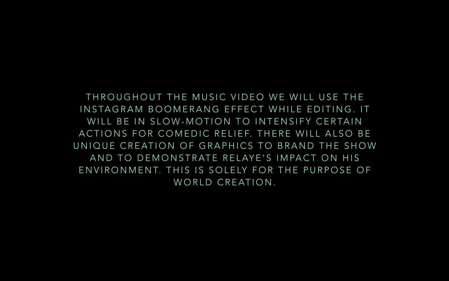 Cookin' Music Video Treatment - image 20 - student project