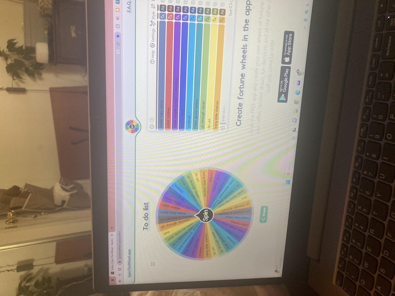 Wheel of productivity - image 1 - student project