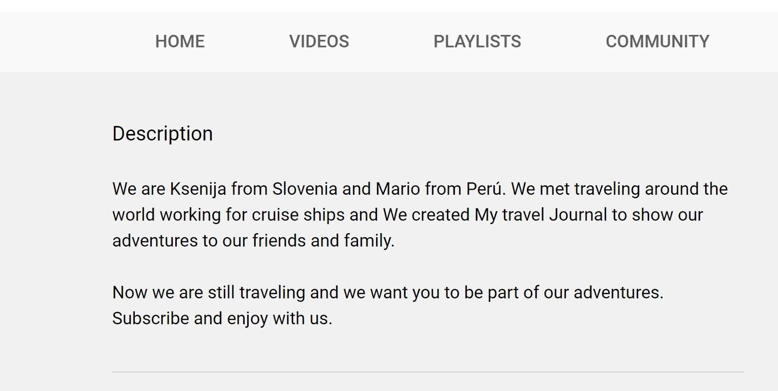 Youtube Channel/ My travel Journal Vlog - image 3 - student project
