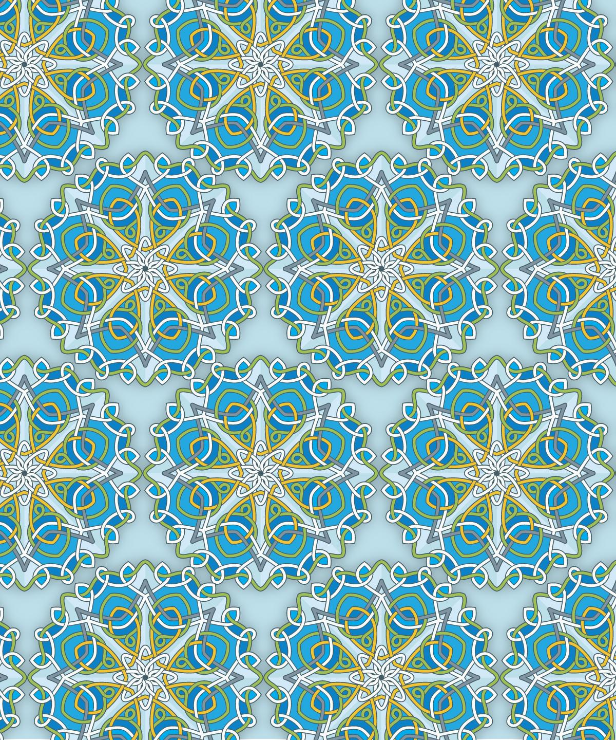 Interweaving geometric pattern - image 5 - student project