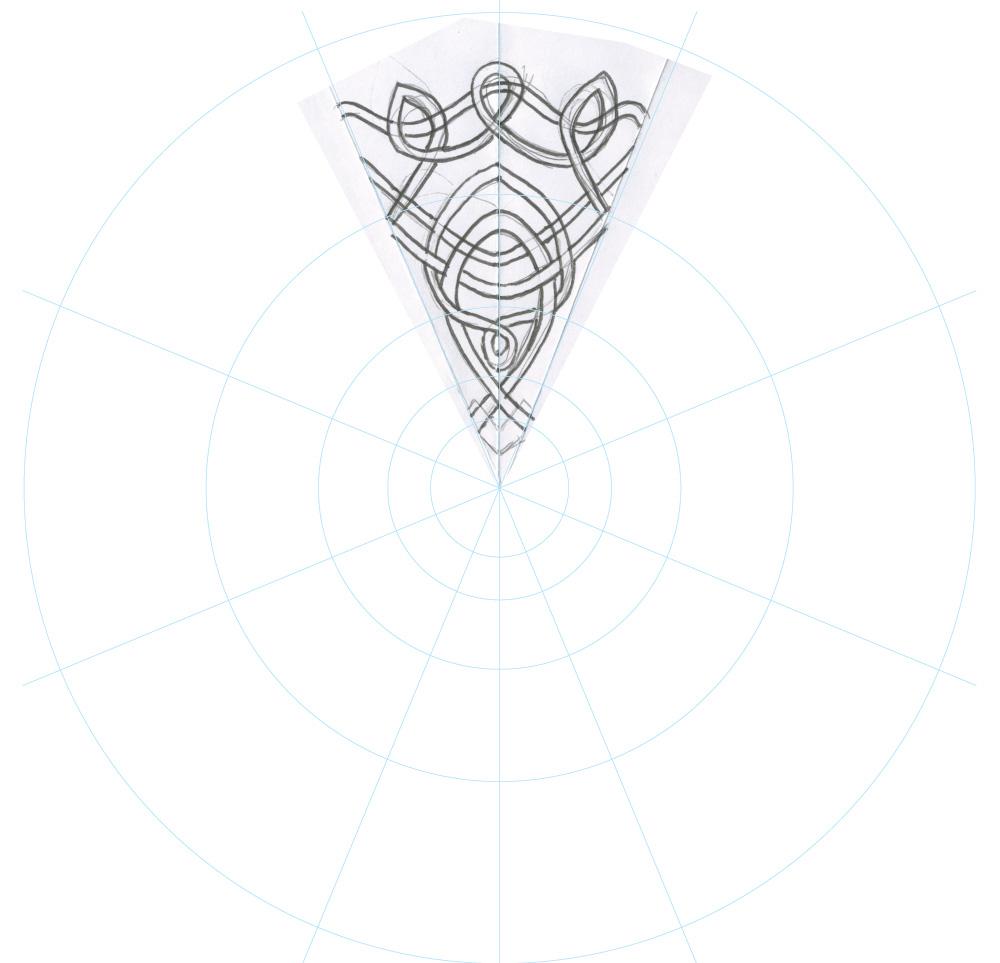 Interweaving geometric pattern - image 1 - student project