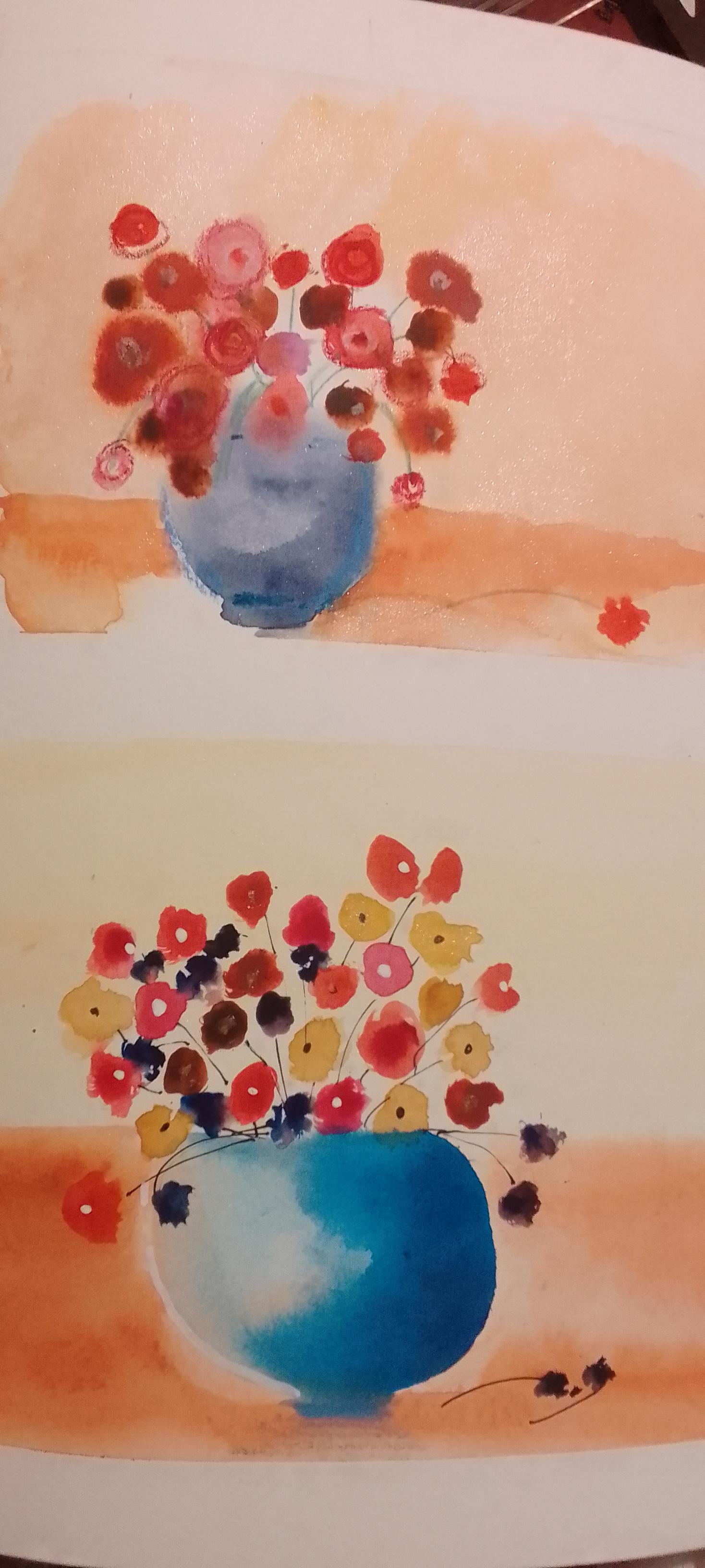 Watercolour and marking - image 3 - student project