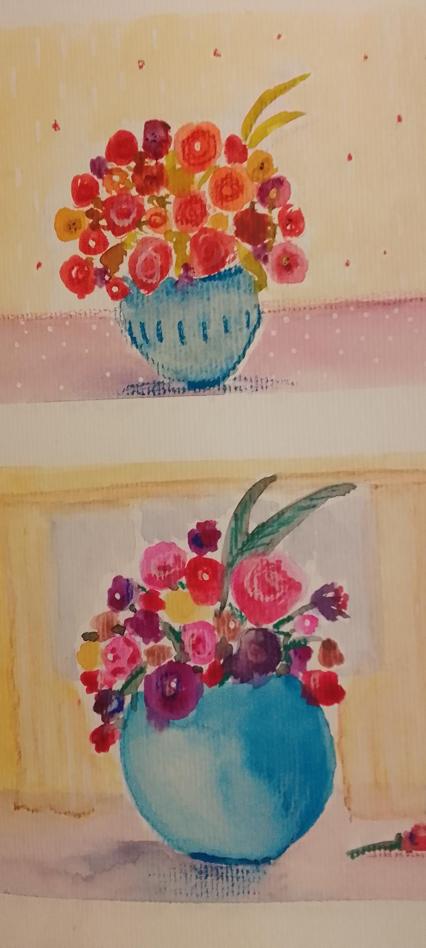 Watercolour and marking - image 1 - student project