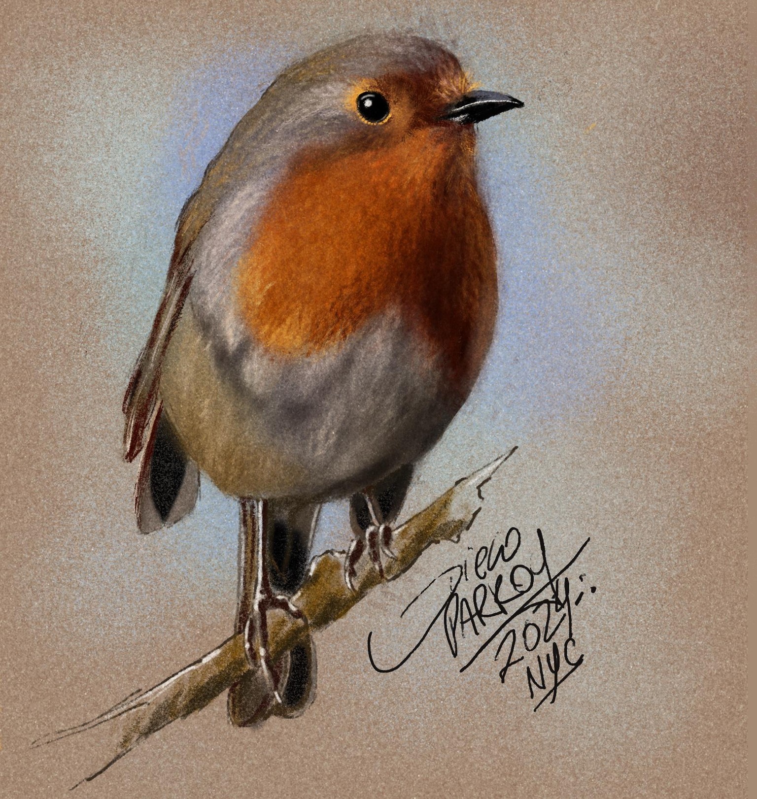 Using a pastel effect on Procreate. - image 1 - student project