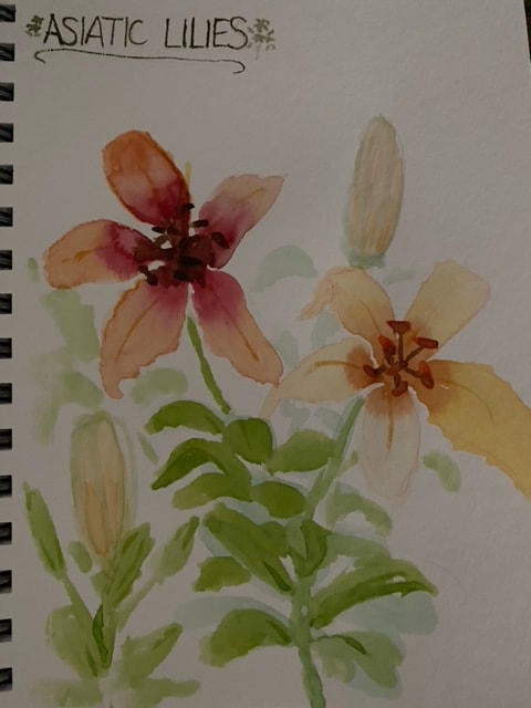 7 day watercolor workshop - image 6 - student project