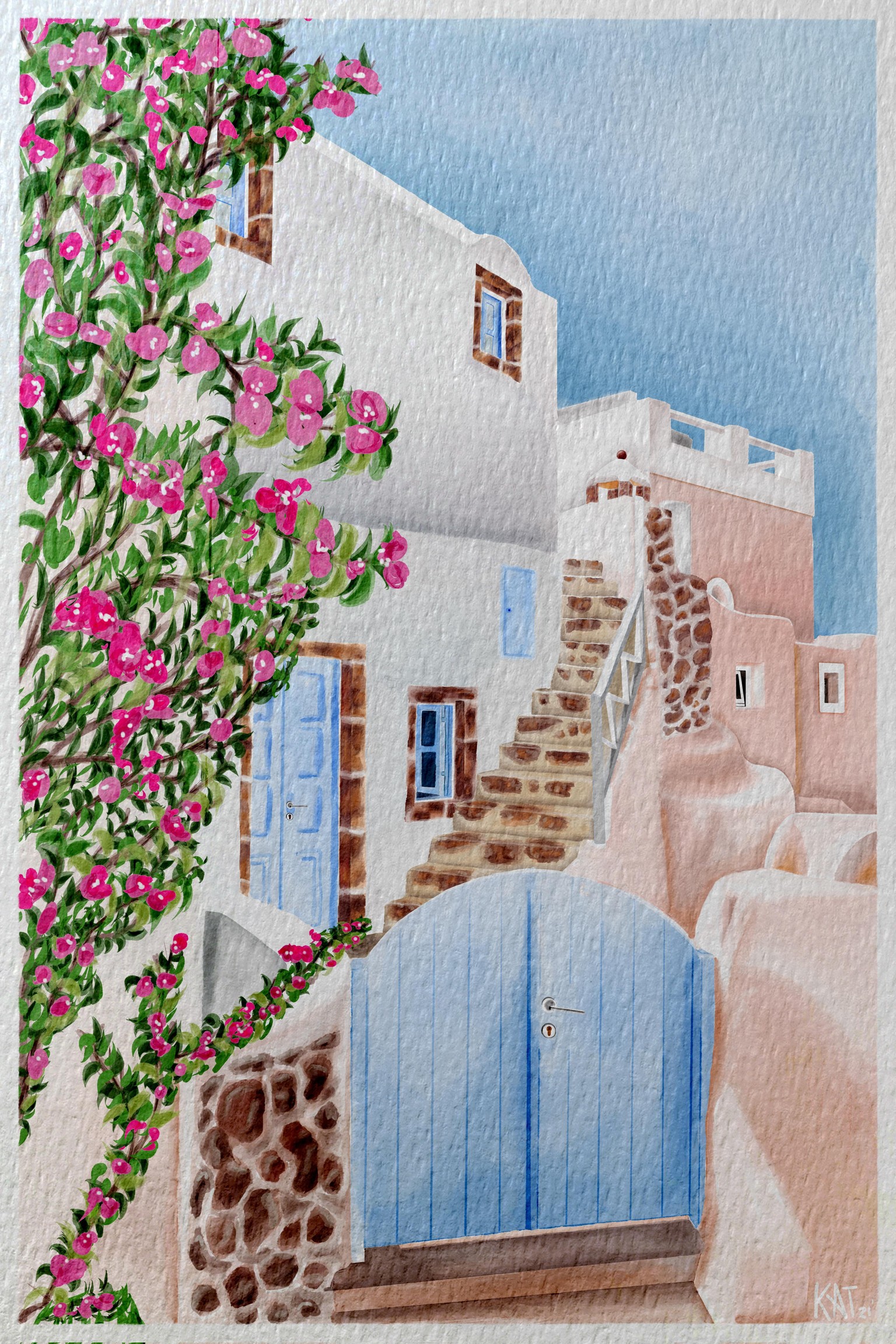 Urban Sketching Watercolor - image 2 - student project