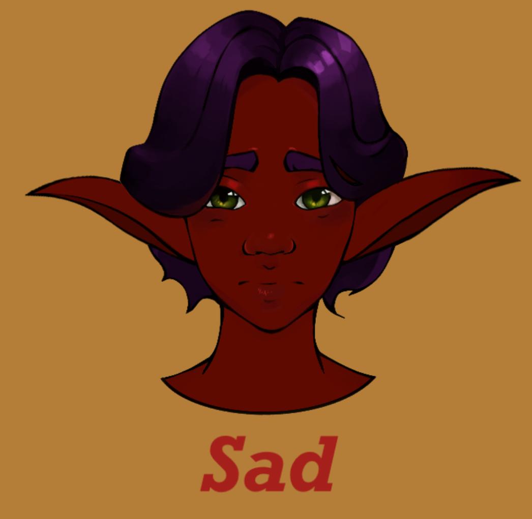 Yuna's Expression Sheet - image 10 - student project