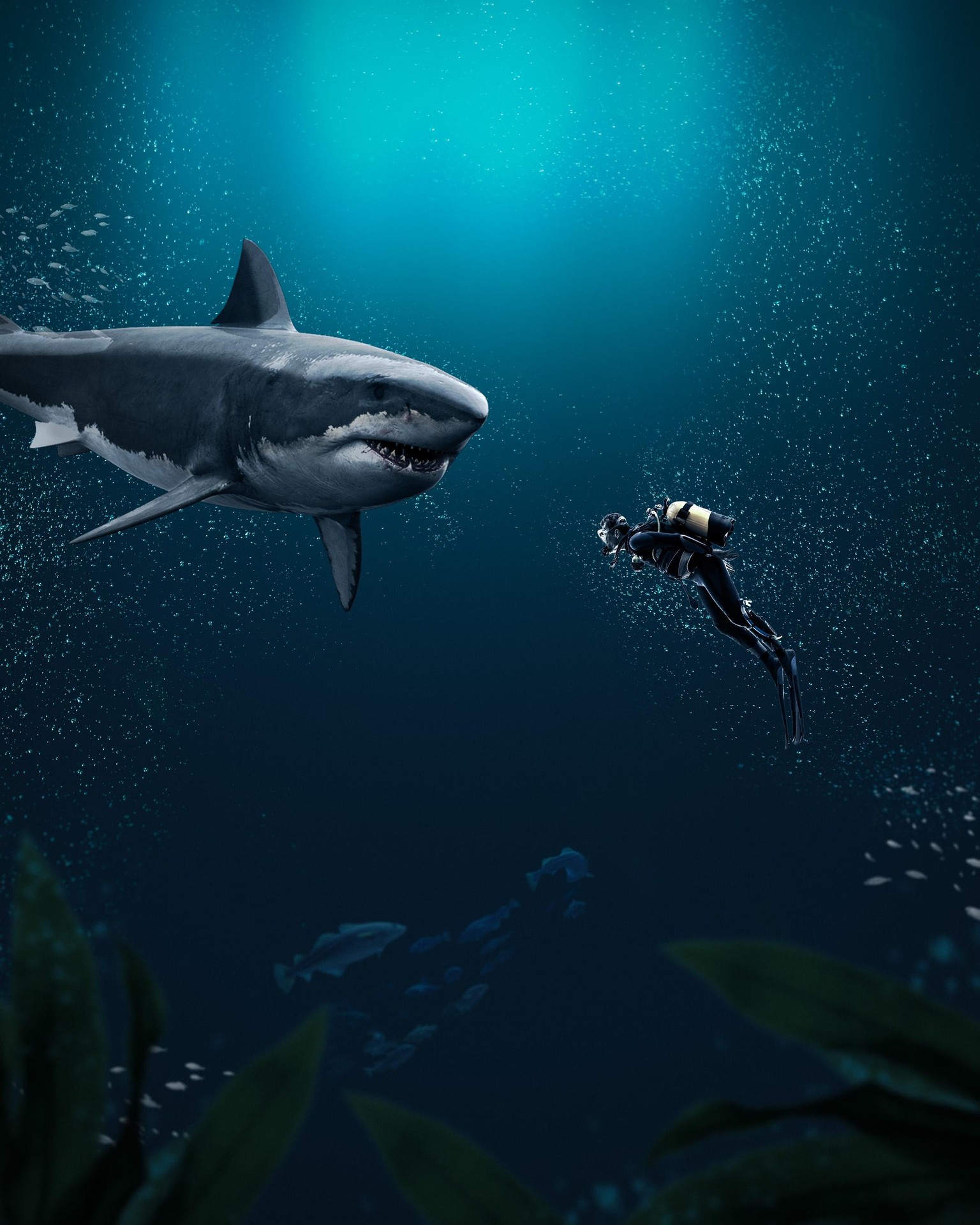 The lost shark found the last man - image 1 - student project