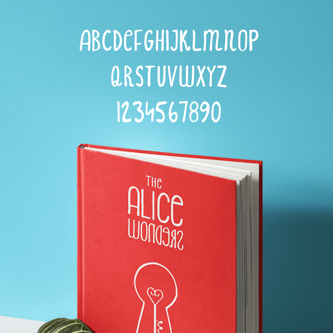 The Alice Wonders Font - image 2 - student project