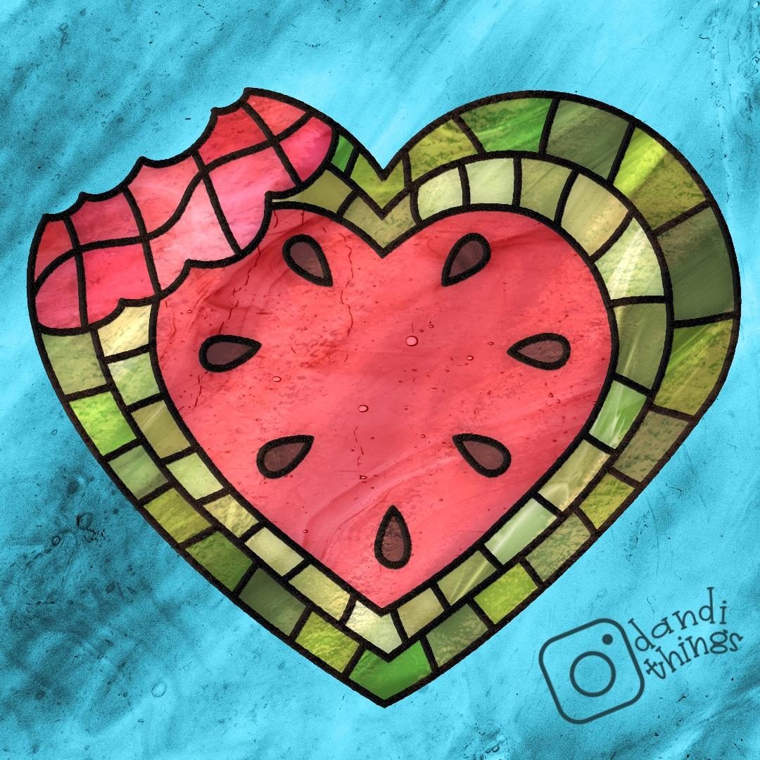 Heart Watermelon Revisited. - image 1 - student project