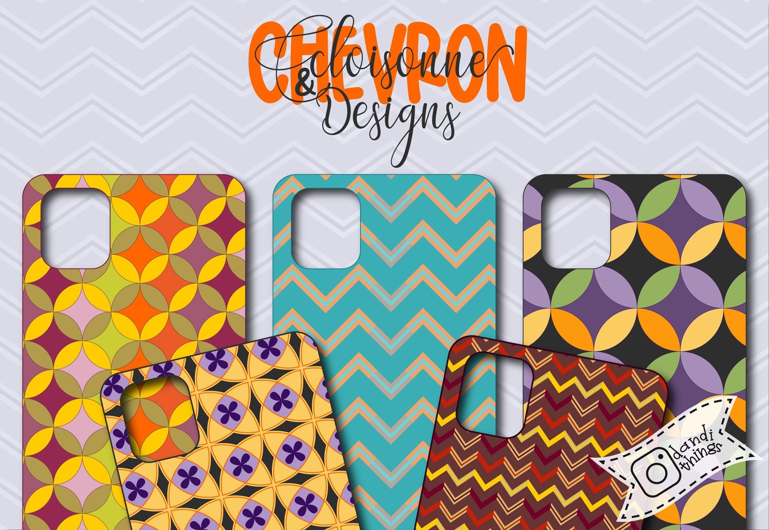 Zig Zagging through Cloisonne Patterns - image 1 - student project