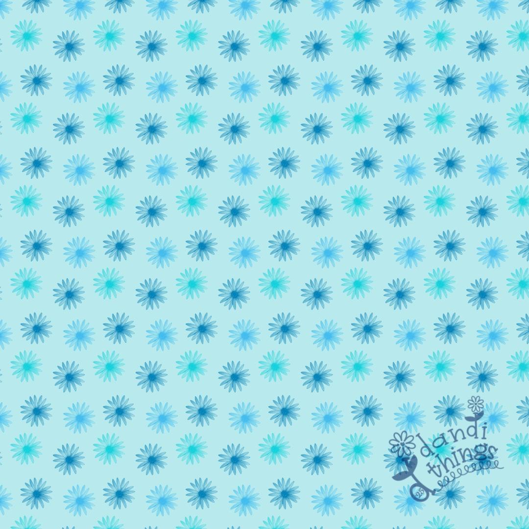 Flowers and Teapots Stamps - image 2 - student project