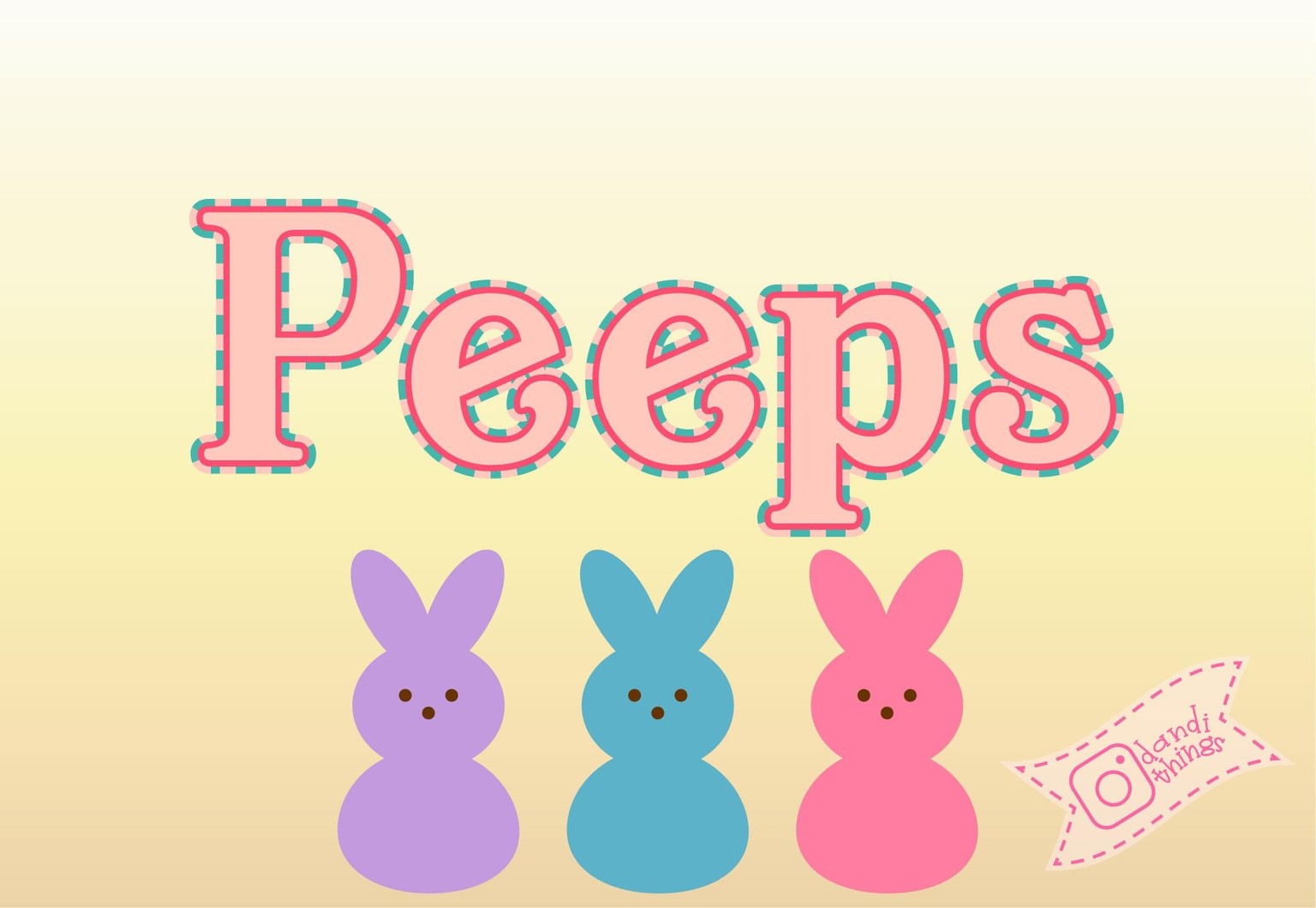 Eggcellent Graphic Styles For My Peeps - image 1 - student project
