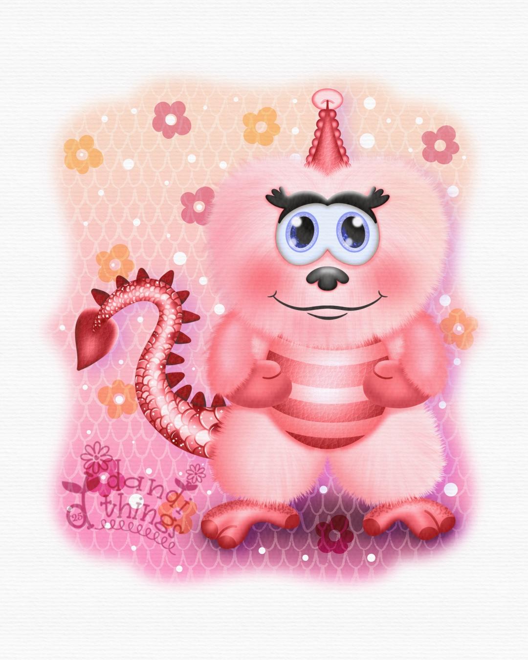 Powder Puff Monster - image 1 - student project