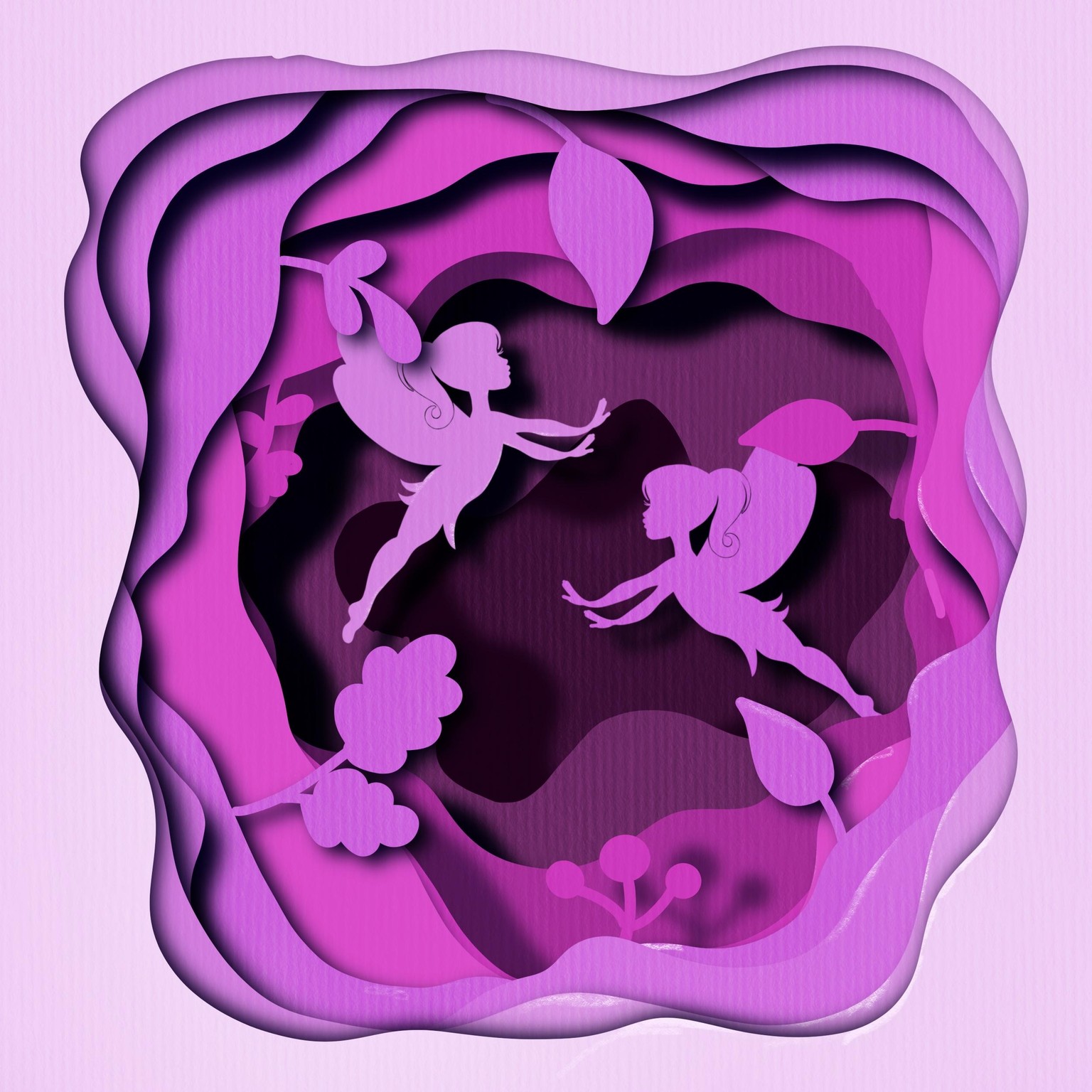 Fairy Paper Cutout - image 1 - student project