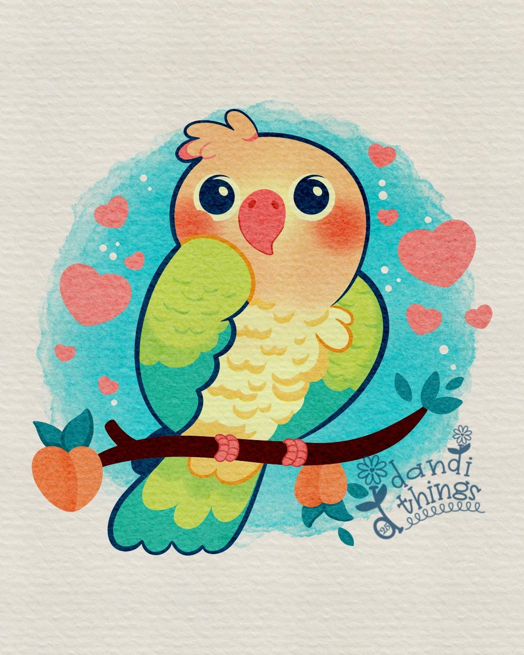 Prismatic Parrot - image 1 - student project