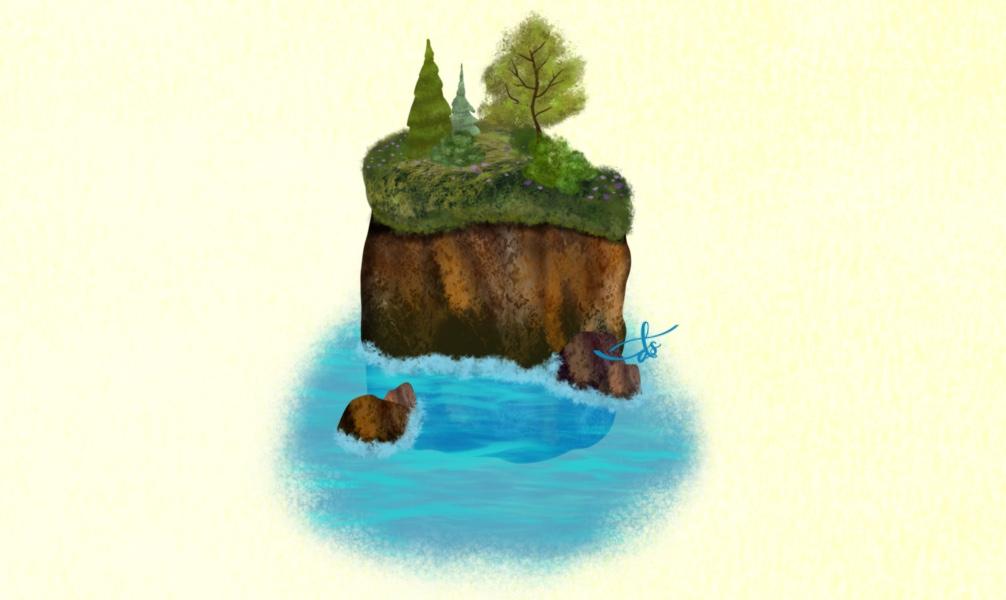 Island Landscape - image 1 - student project