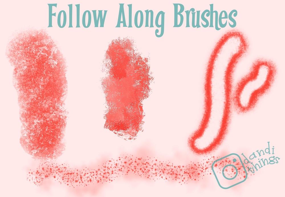 Glittering Dual Brushes - image 2 - student project