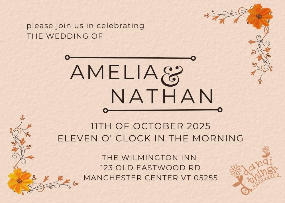 Canva Invitations - image 1 - student project