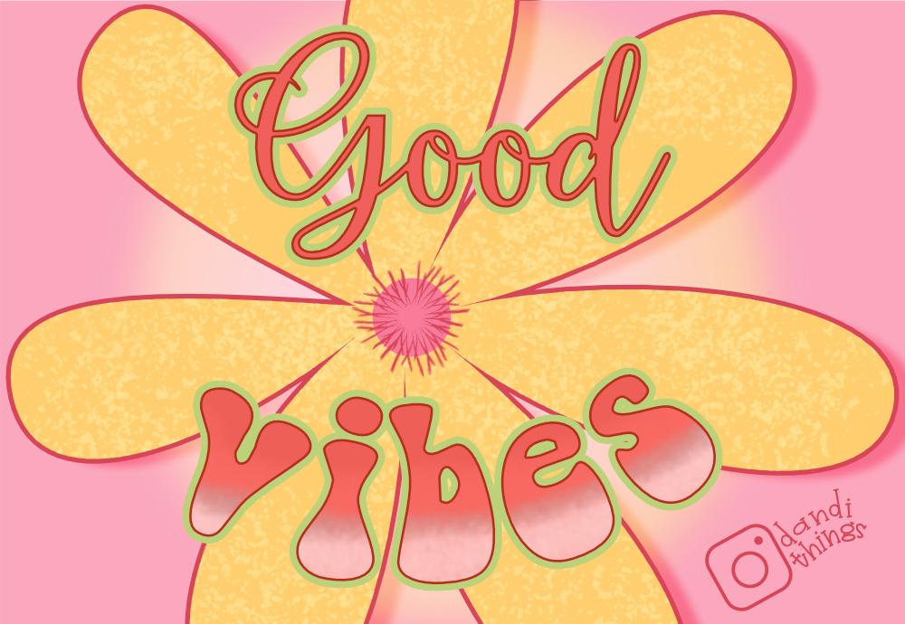 Good Vibes in Affinity Designer - image 1 - student project