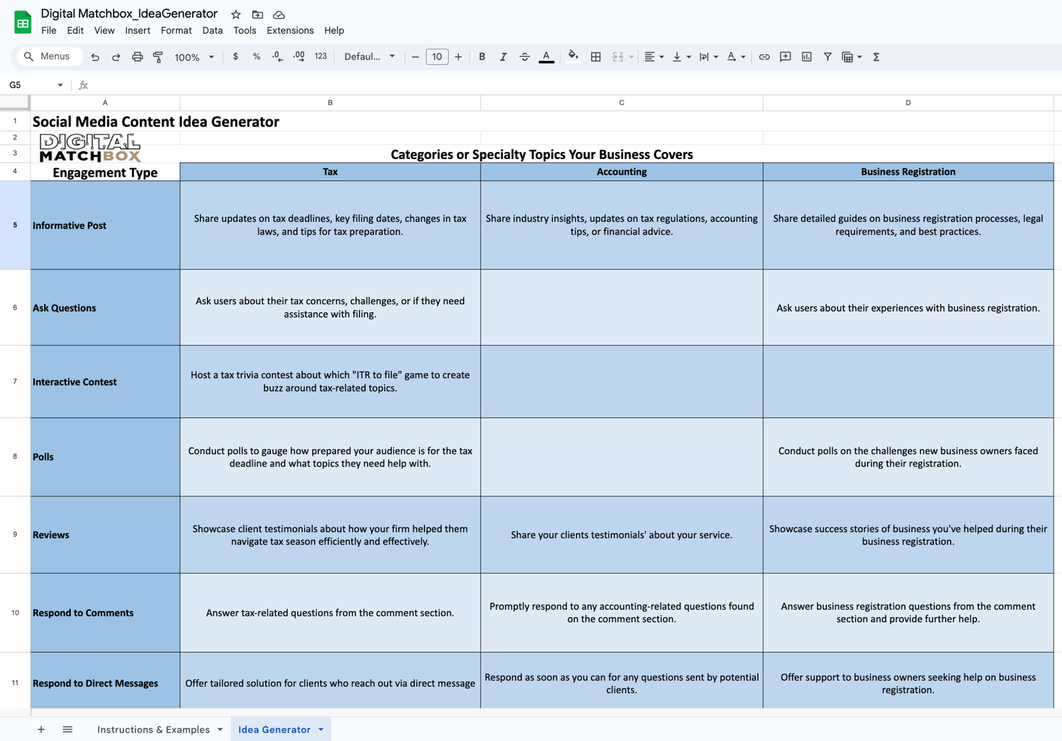 Social Media Strategy for an Accounting Firm - image 1 - student project