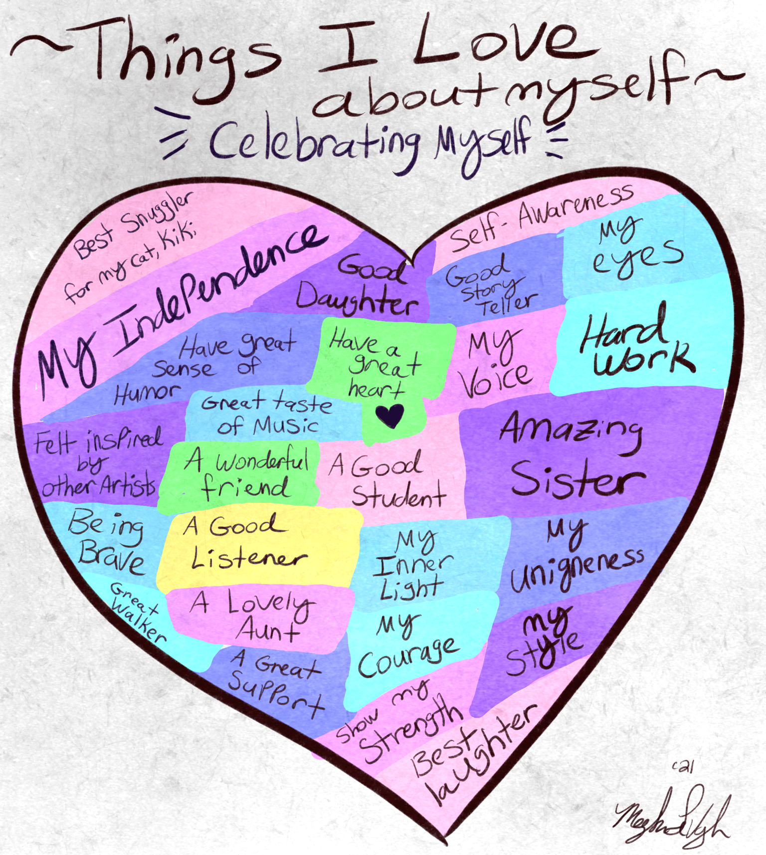 My self love prompts - image 4 - student project