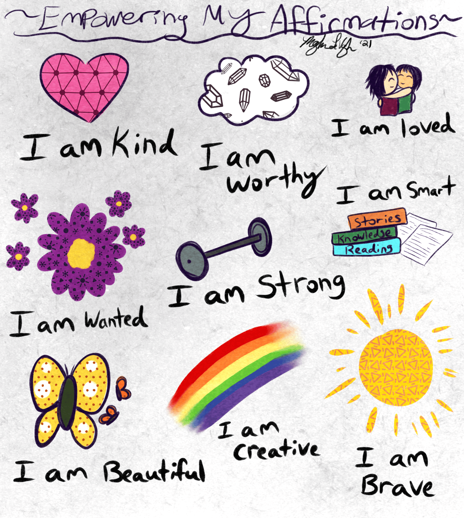 My self love prompts - image 5 - student project