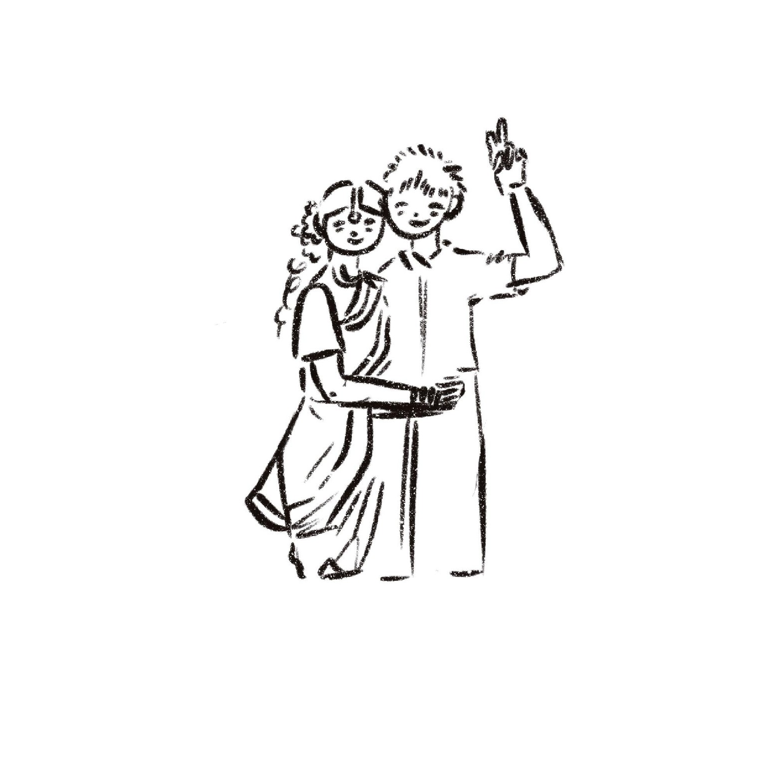 Wedding Card Illustration - image 4 - student project