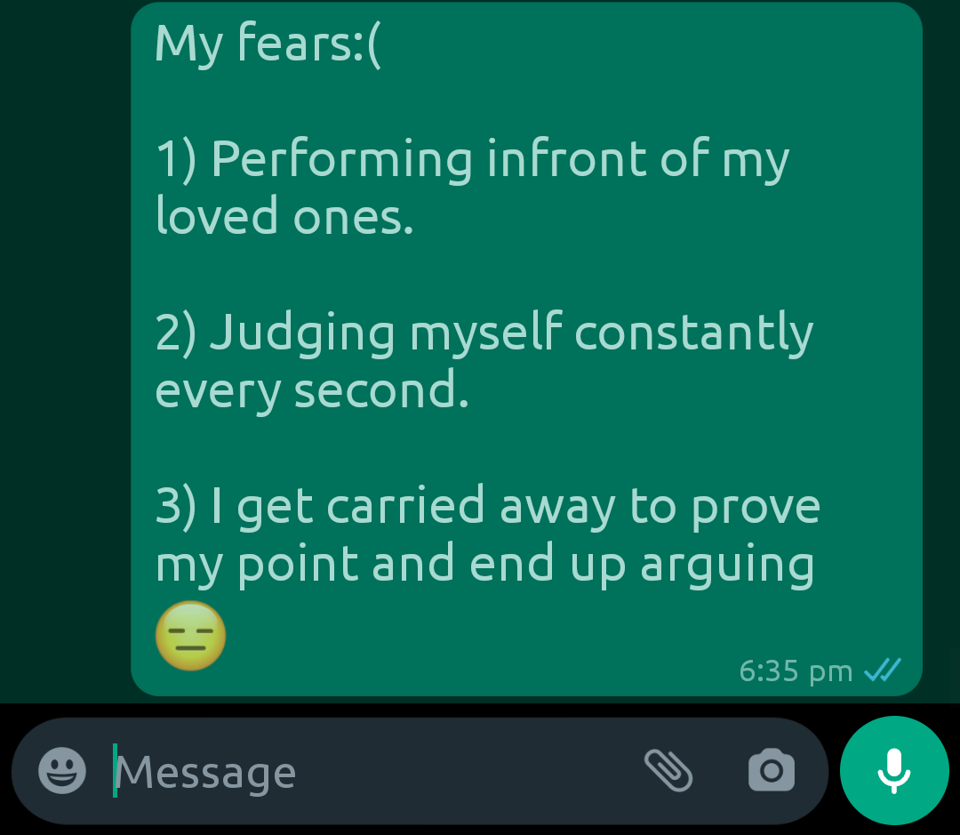My fears - image 1 - student project