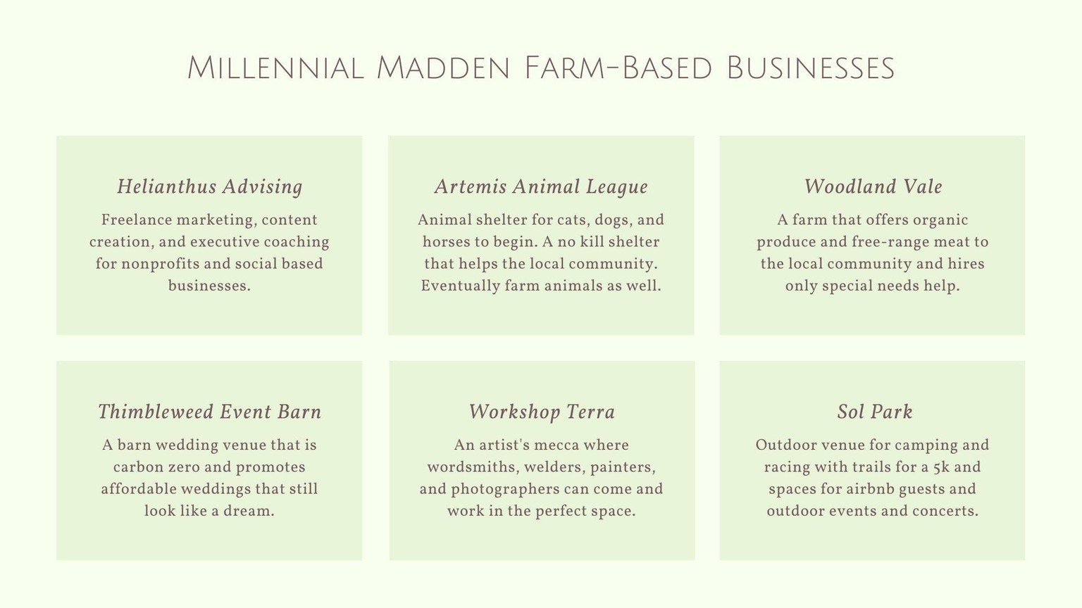 Millennial Madden - image 8 - student project