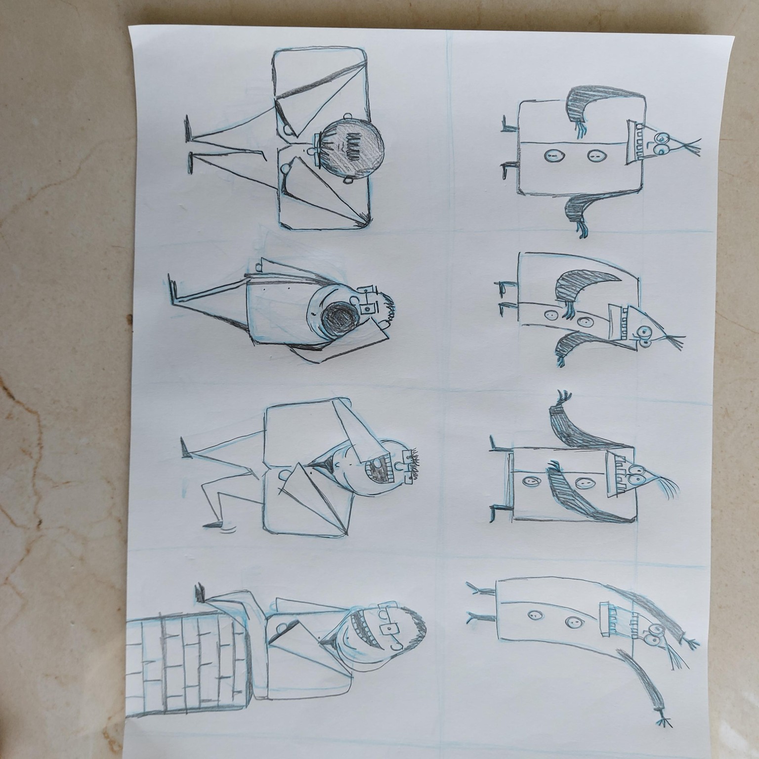 Cartoony Humans by Berna - image 2 - student project