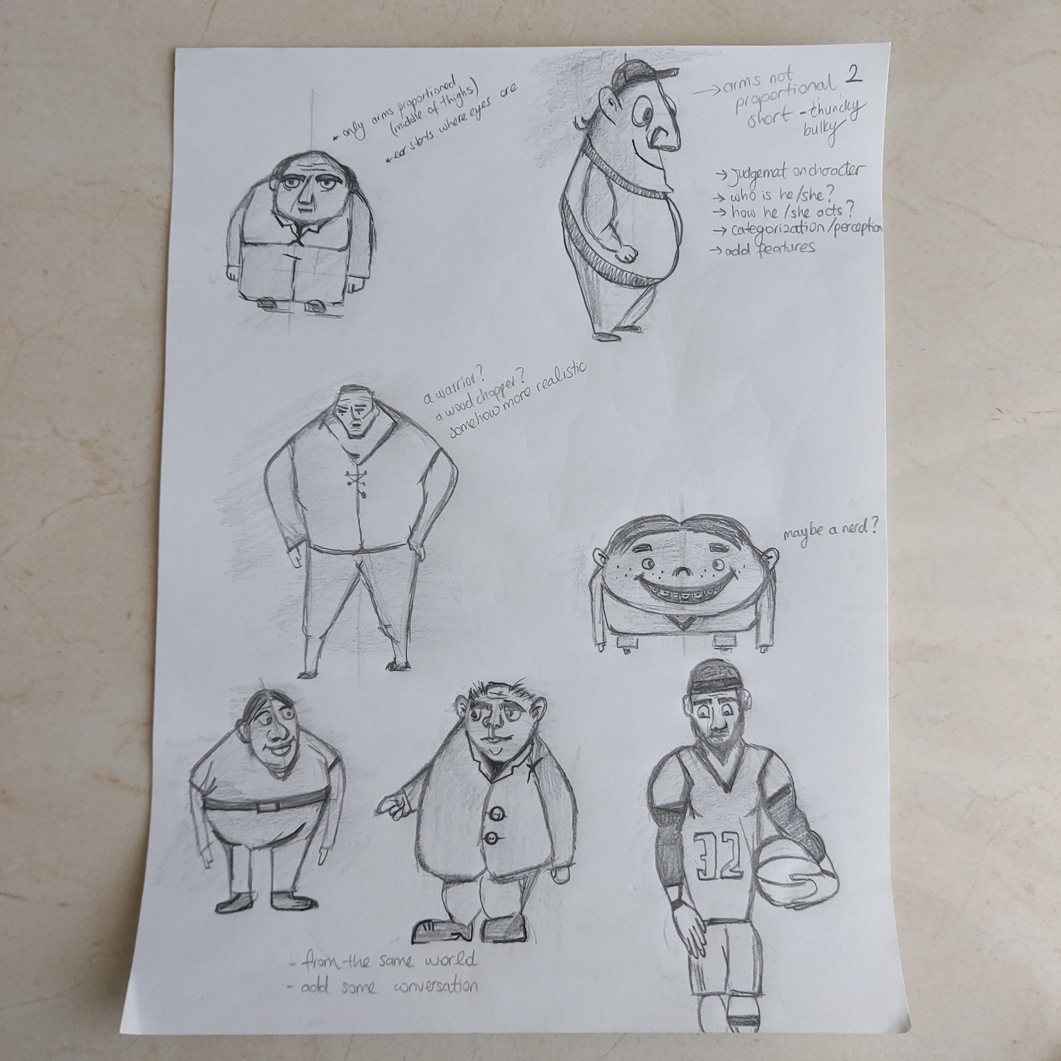 Cartoony Humans by Berna - image 11 - student project