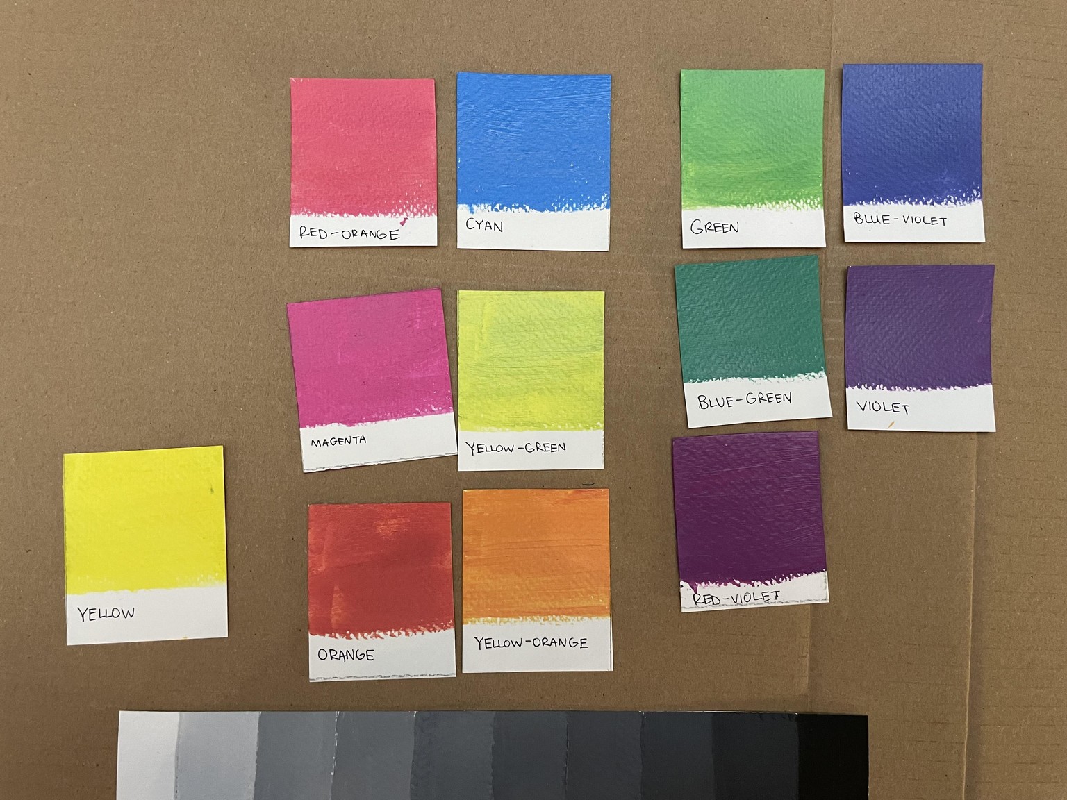 Abstract Art Class Progress - image 5 - student project