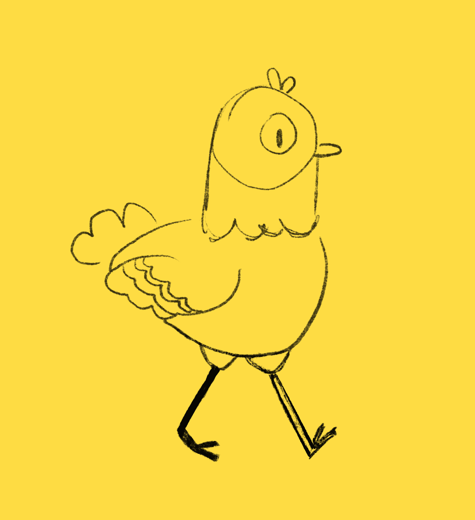 Pixie's Pigeon Walking Cycle - image 1 - student project