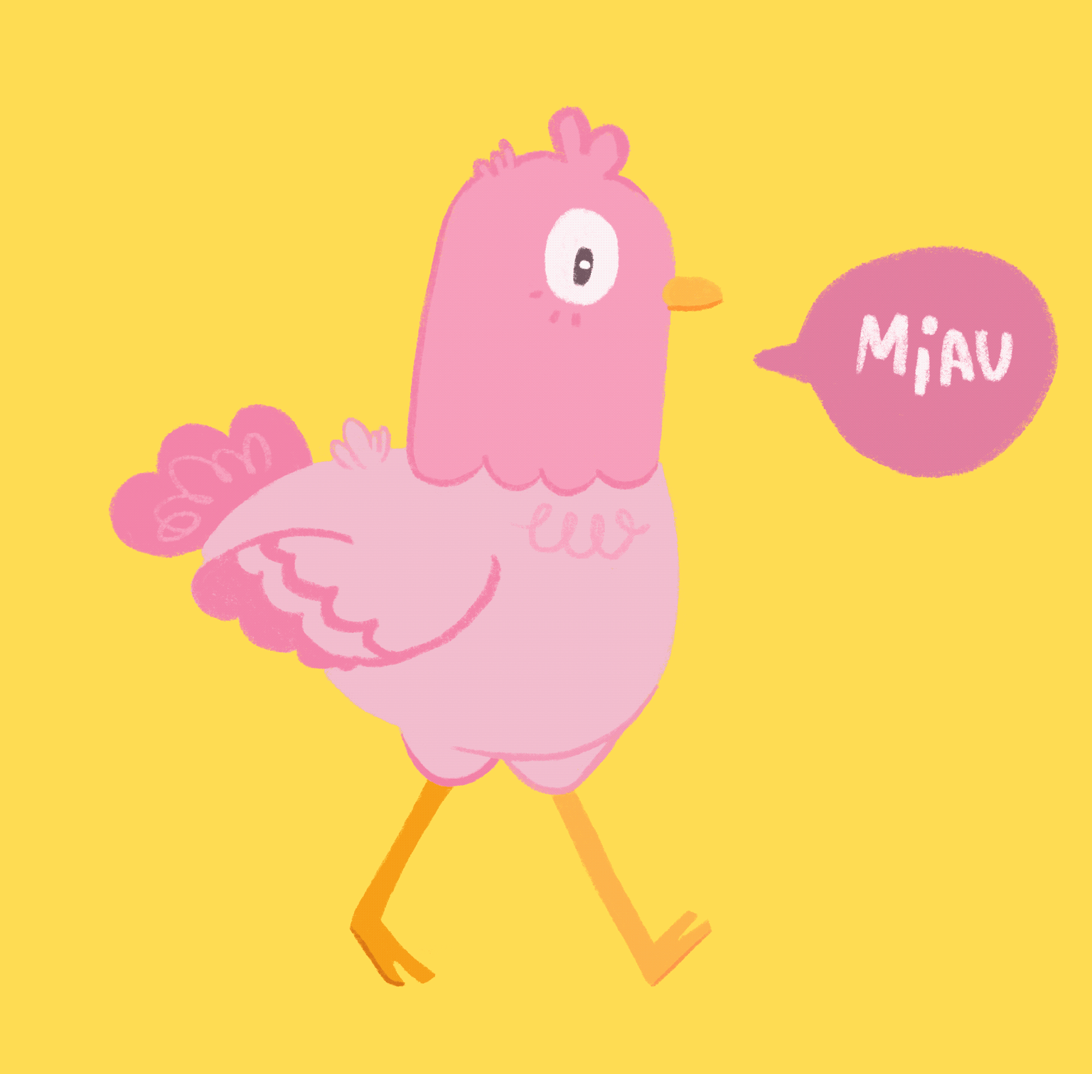Pixie's Pigeon Walking Cycle - image 2 - student project