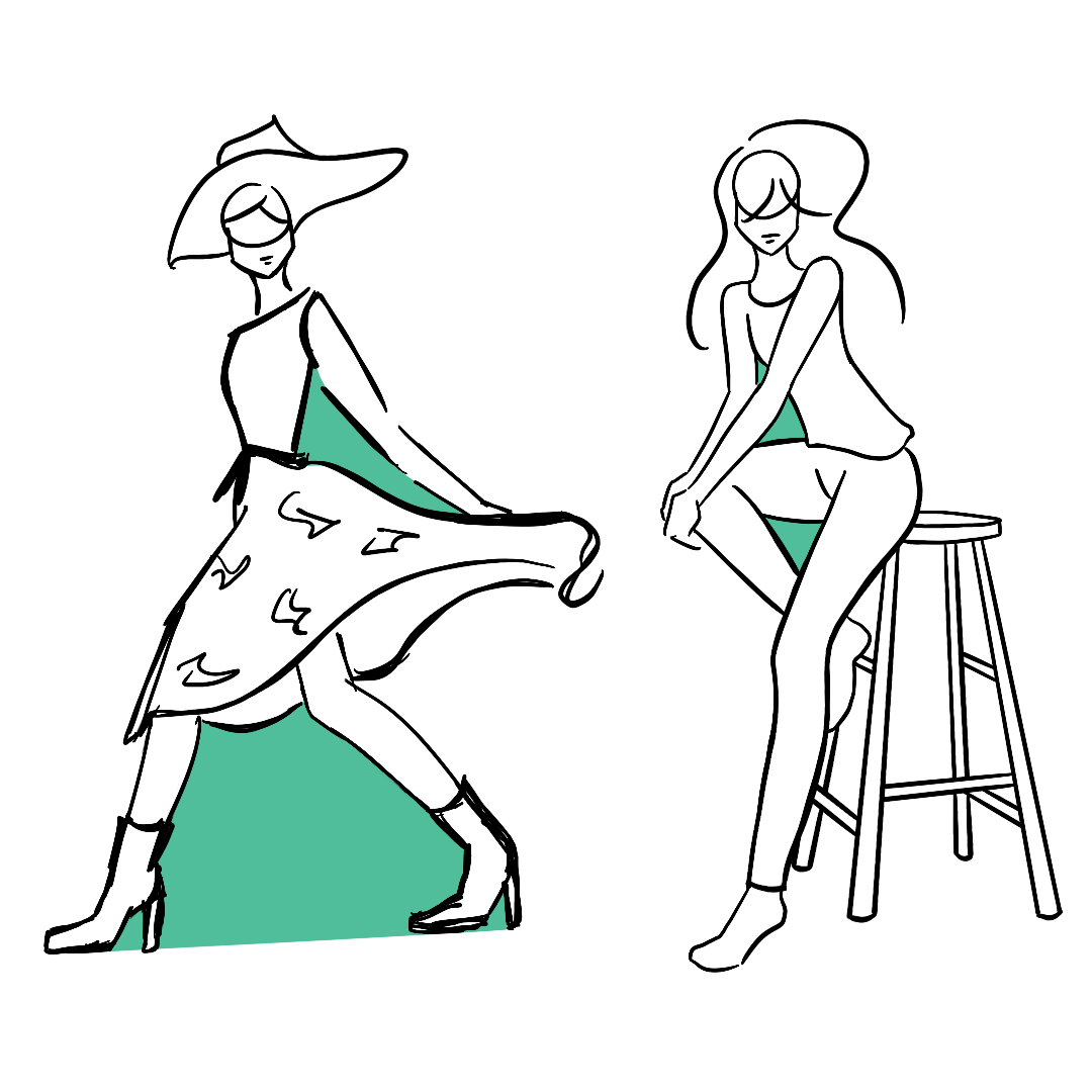 Exercises poses - image 2 - student project