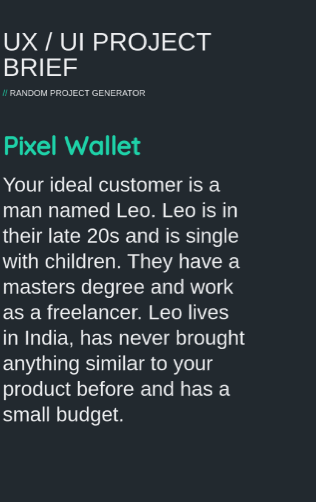 Pixel Wallet - image 1 - student project