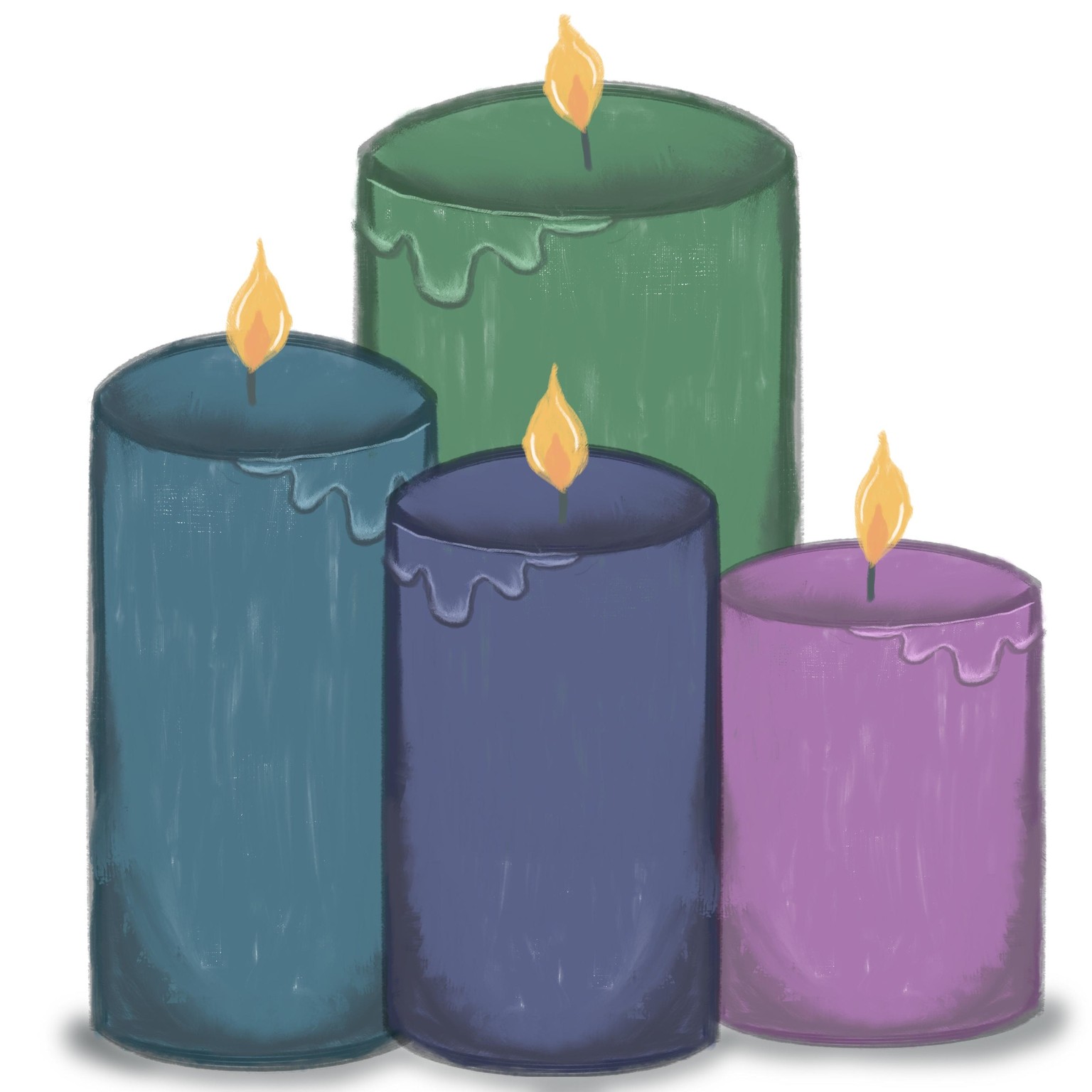 Bird, olives, candles - image 2 - student project