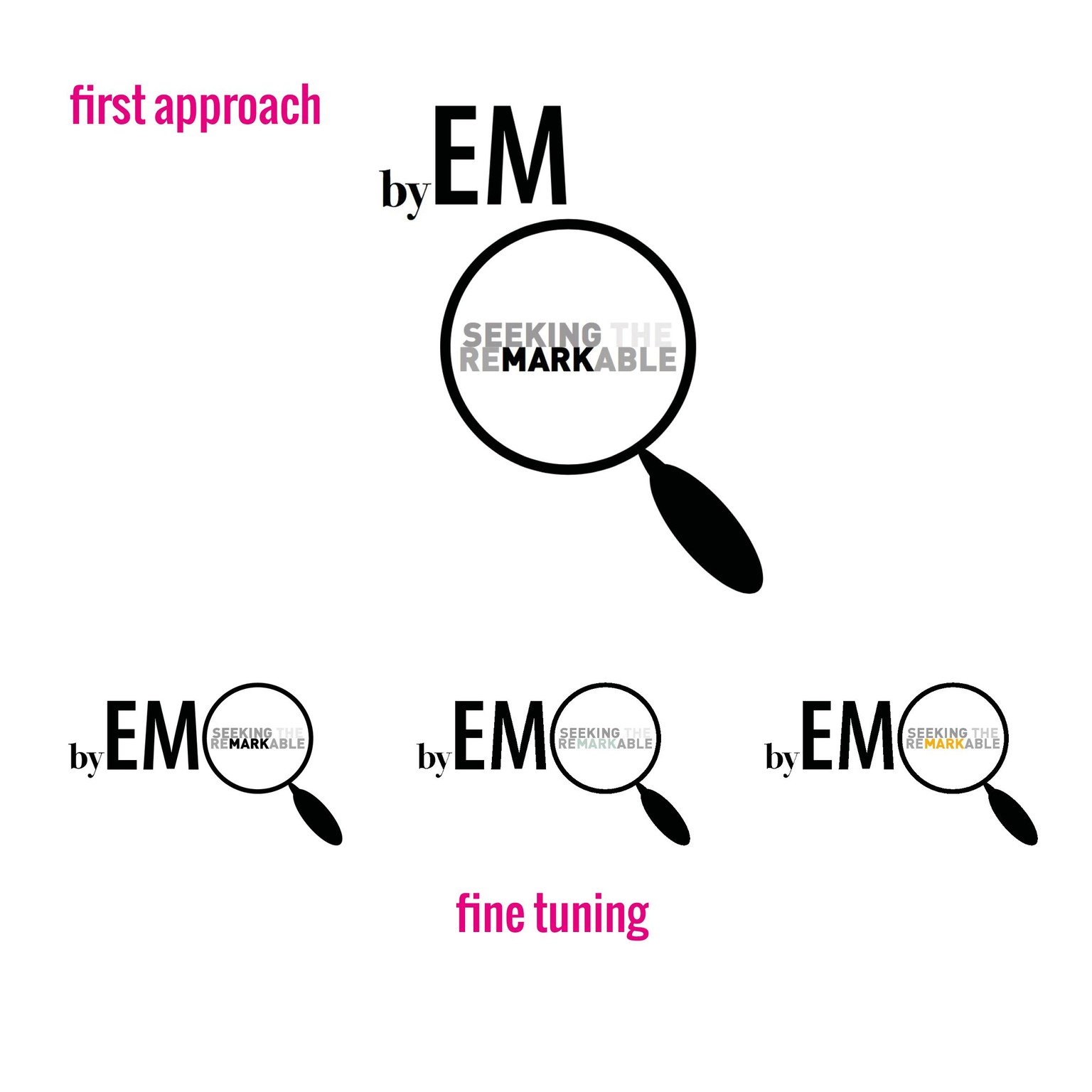 byEM seeking the remarkable - superhero logo design - image 5 - student project
