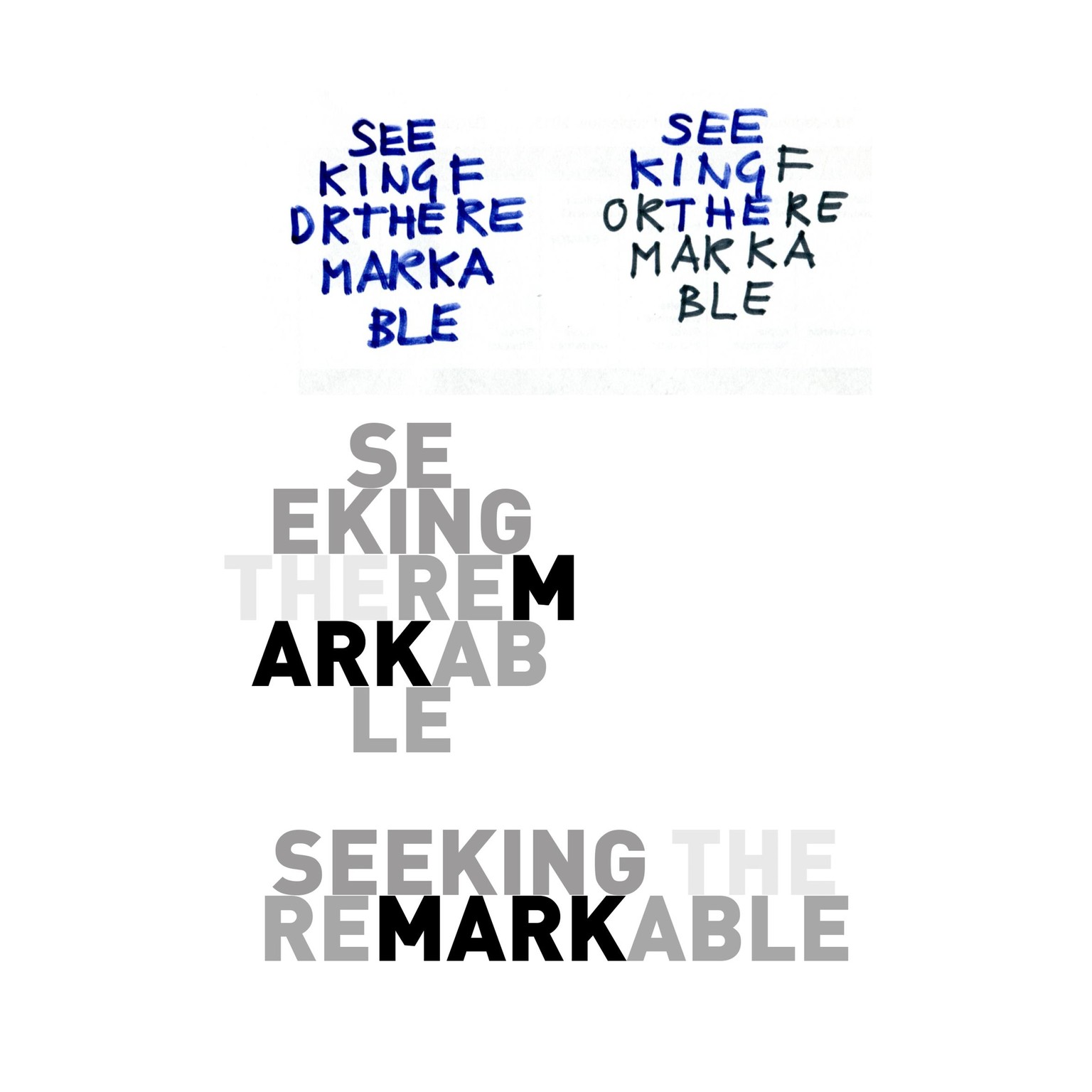 byEM seeking the remarkable - superhero logo design - image 4 - student project